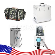 Dental Delivery Unit Air Compressor 4 Holes/Portable Mobile Suction Unit System