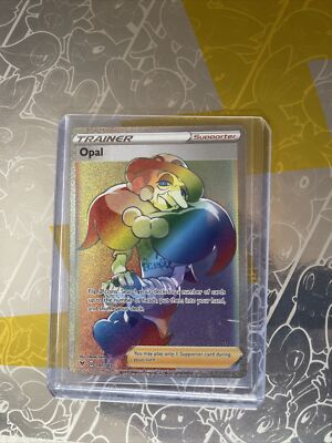 rainbow opal pokemon card price 197/185 | Rare | SWSH-04 Vivid Voltage Trainer Form Cheapest Rainbow Rare Pokemon Cards