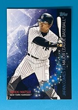 2021 Topps Japan Edition Hideki Matsui Japan Comes to MLB Insert #JCM-8 Yankees