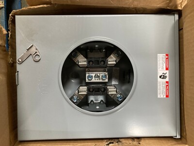 Siemens Ringless Meter Socket 200 AMP with Barrel Lock SUAT417 XGF