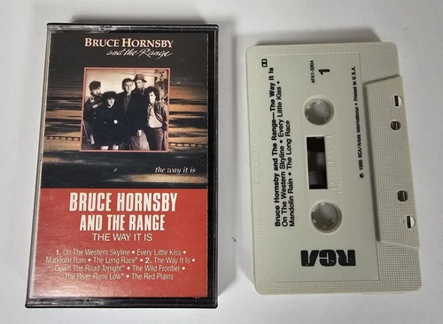 Bruce Horrnsby & The Range Cassette Tape The Way It Is  1986