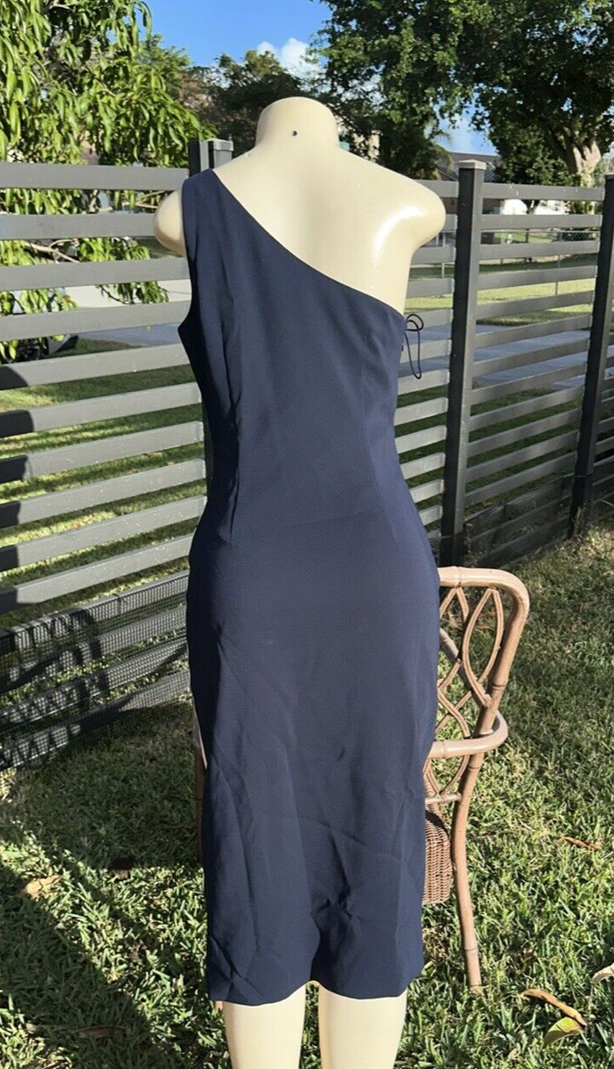 cushnie et ochs blue dress Cushnie et Ochs Neoprene Blue Dress Size 0 UK 4 ladies  Afashionistastore