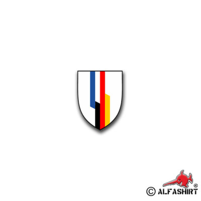 Aufkleber/Sticker DF-Brigade German Frankreich Brigade Franco Heer 5x7cm A838