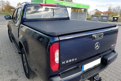 Mercedes X Class Soft Roll Up Tonneu Cover Premium Soft Vinyl Load Bed Cover Ebay
