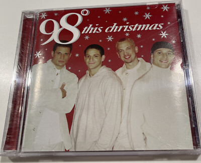 98 Degrees OP 1999 CD w/ “This Gift” & “Christmas Wish” + 2 Other