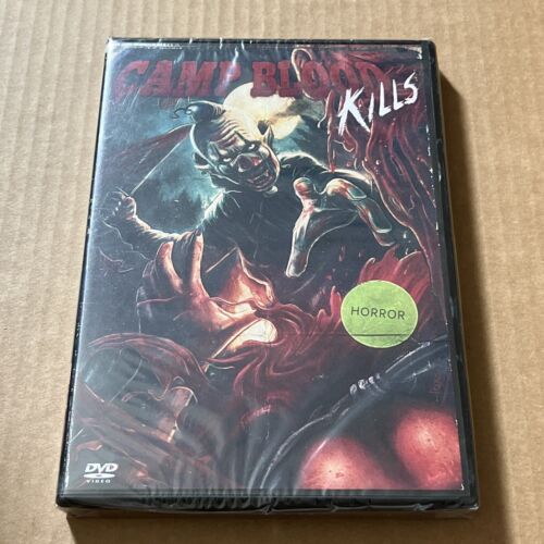 Camp Blood Kills DVD Sterling Entertainment Low Budget Horror Brand New Sealed - Afbeelding 1 van 3