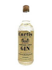 CURTIS LONDON DRY GIN - '50S