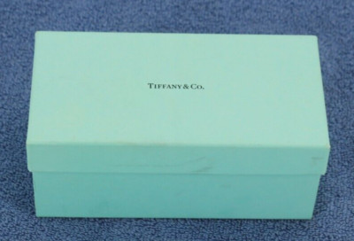 Tiffany & Co Signature Blue Box Clamshell Glasses Case  display picture 1