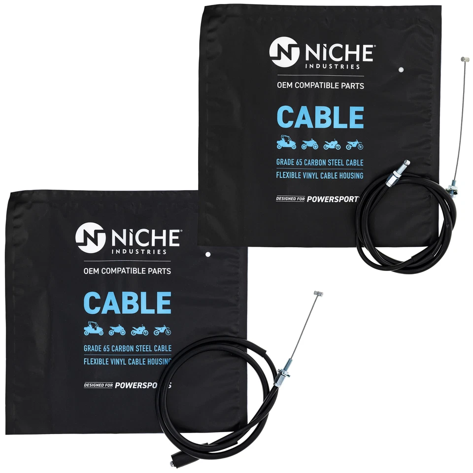 Juego de cables de acelerador de empuje de nicho para Honda XL250R XR250L 17910-KB7-940 Foto 2 de 4