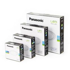 PANASONIC LED RECESSED LIGHTING PANEL CEILING DOWN LIGHT ULTRASLIM ROUND SQUARE