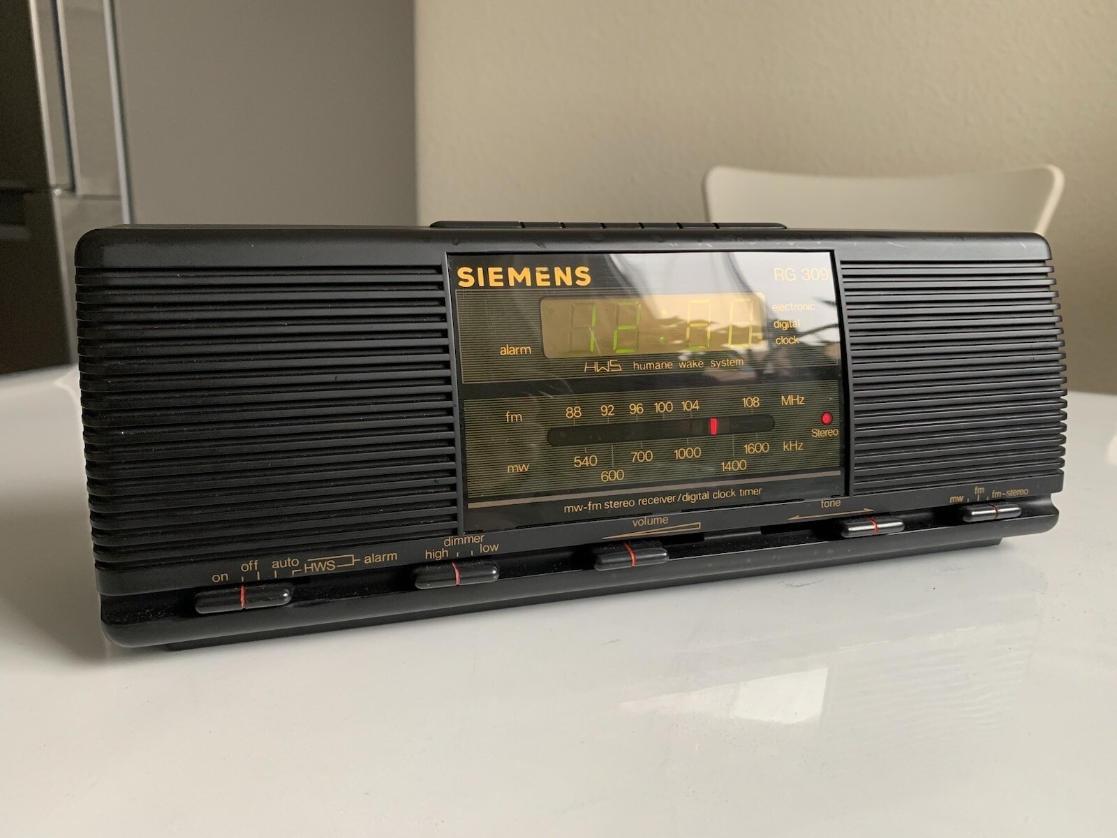 Siemens RG309 Radiowecker (Vintage)
