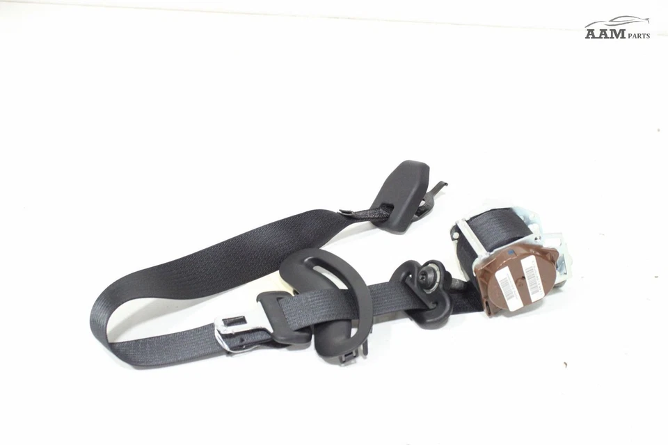 2014-2018 DODGE DURANGO CINTO DE SEGURANÇA TRASEIRO 2ª segunda fileira lateral esquerdo preto fabricante de equipamento original - Imagem 2 de 4