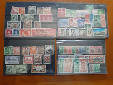NEW ZELANDE LOT de 8 plaquettes timbres neufs et oblitérés TB