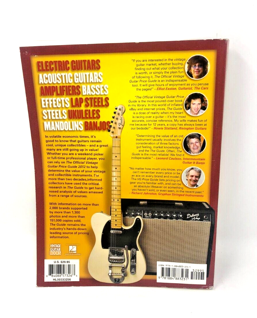 Official Vintage Guitar Magazine Price Guide 2017 by Gil Hembree and ...