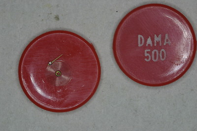 Spiralfederwaage DAMA-F.E.M.G.A. FEMGA 500 Unruhspirale NOS