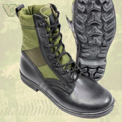 ORIGINAL BW KAMPFSTIEFEL STIEFEL LEDER BUNDESWEHR SCHUHE KAMPFSCHUE TROPEN 