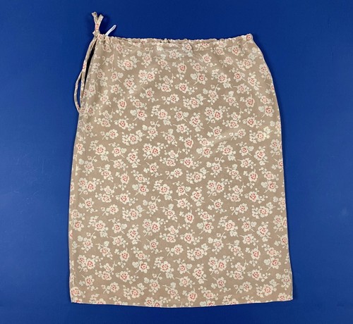 Aspesi blu gonna donna usato seta luxury W26 tg 40 rosa floreale fashion T6466 - Foto 6 di 12
