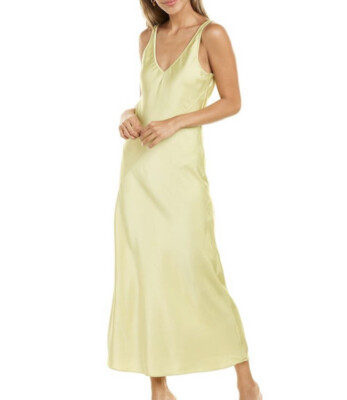 linen midi button dress Button Down Dress Faith XL / Stone Green main image 1