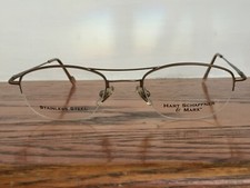 Hart Schaffner Marx 805 Stainless Steel Frames Matte Camel Finish