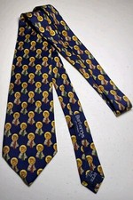 Burberry's of London Mens 100 Silk Knight Medals AOP Neck Tie Italy