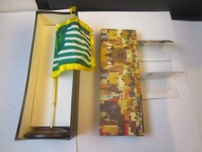 Ecology flag with stand desk size with vintage JOHN BERKEY  art deco gift box