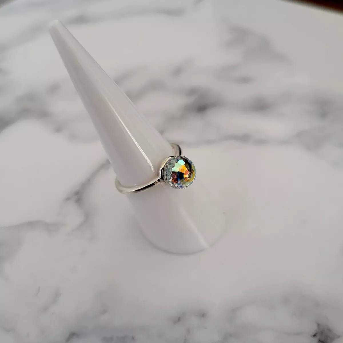 Aurora borealis 2024 ring swarovski