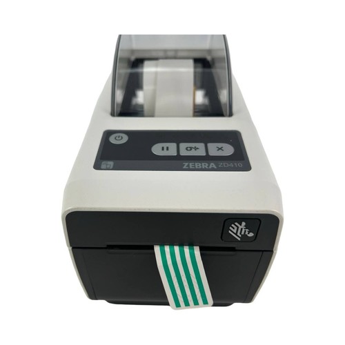 Impresora Zebra ZD410 etiqueta térmica directa ZD41H22-D01E00EZ+ fuente de alimentación - blanca - Imagen 23 de 23