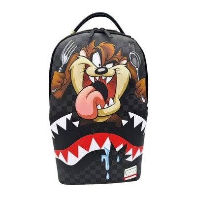 BRAND NEW Sprayground Taz Looney Tunes Shark Bite Backpack FREE SHIPPING
