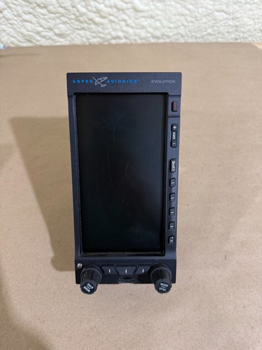 ASPEN EFD 1000 PFD P/N 910-00001-001 WITH CONFIGURATION MODULE AND CONNECTOR