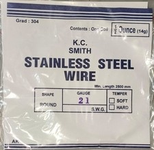 Pack de 5 bobines de fil d'acier inoxydable Smith pour précliniques et cliniq...