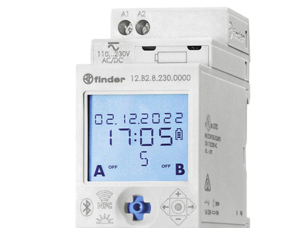 Finder 12.B2.8.230.0000 Zeitschaltuhr für Hutschiene 12.B2.8.230.0000  Astron...