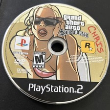 Grand Theft Auto San Andreas (Sony PlayStation 2 PS2 2004) Game Only - Tested