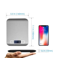 Bascula De Cocina Digital Para Alimentos Lb Gramos Onzas Kitchen Food Scale