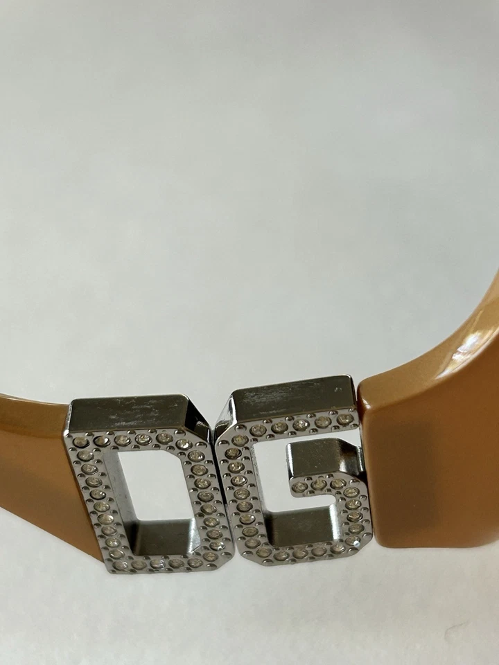 Gafas de sol Dolce & Gabbana Y2K Shield con logotipo de cristal D&G 100 % auténticas Foto 3 de 4