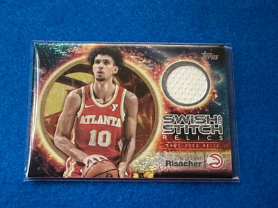 ゼイ・ジョーンズ [パッチカード] 2025-26 Topps Basketball Zaccharie Risacher Swish and Stitch Game