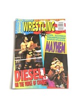 SUPERSTARS OF WRESTLING MAGAZINE ISSUE 27 WWE WWF WCW BRIAN PILLMAN POSTER