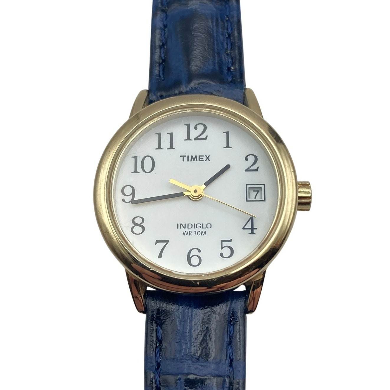 Timex Easy Reader Women's Indiglo Watch 25mm - New Battery - New Band - WR Date