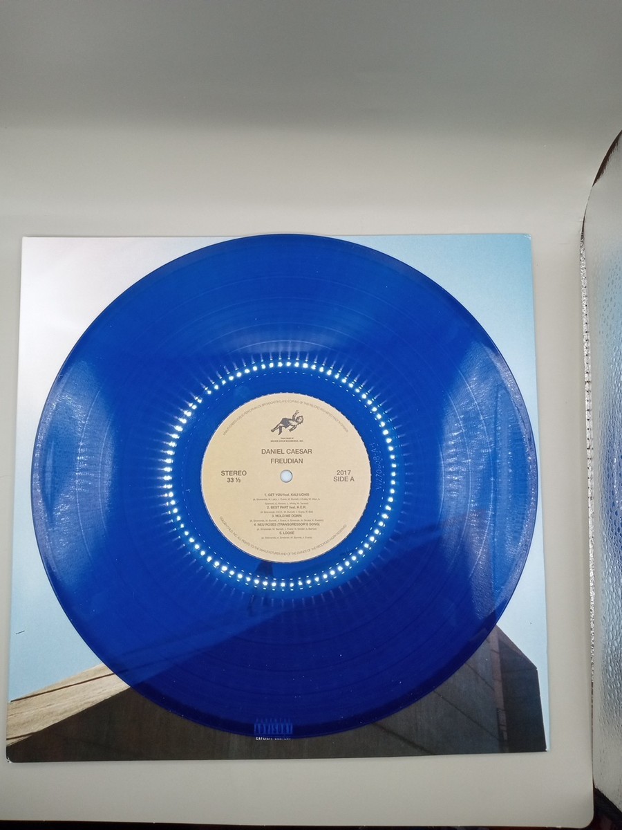 Daniel Caesar Freudian Limited Edition Translucent Blue Colored