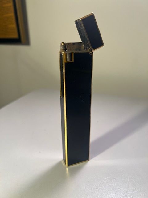 Vintage Colibri Flint Roller Lighter Butane- PARTS OR REPAIR-#B96