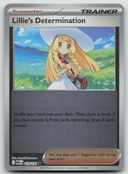 Lillie's Determination 119/132 Mega Evolution Reverse Holo