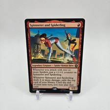 Spinneret and Spiderling #0094 MTG NM Spiderman Set Regular