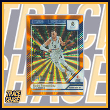 2024-25 Panini Donruss EuroLeague BK Rudy Fernandez Orange Laser 13/75 #182
