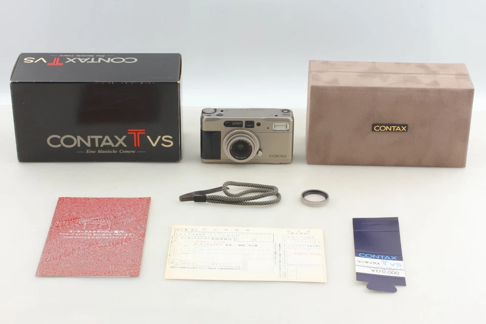 LCD Works!! [MINT in Box] Contax TVS Point & Shoot 35mm Film Camera From JAPAN - Image 2 of 4