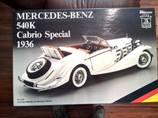 Pocher Mercedes Benz 1936 540K Cabrio Special 1:8 RIVAROSSI Large Model Kit NIB