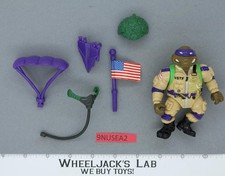 Pro Pilot Don 100% Complete Teenage Mutant Ninja Turtles Playmates 1991 Vintage