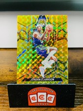2023-24 Panini Mosaic Mosaic Reactive Yellow #42 Jordan Clarkson Jazz F28