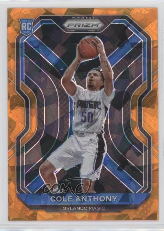 2020-21 Panini Prizm Orange Ice Prizm Cole Anthony #292 16vm