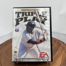 Triple Play Gold Edition (Sega Genesis, 1996) Complete E102