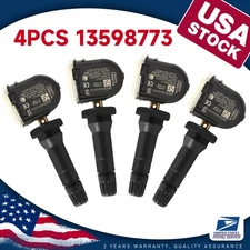 4PCS OEM 13598773 Tire Pressure Sensor TPMS 433MHz For 2016-2020 Cadillac XT5