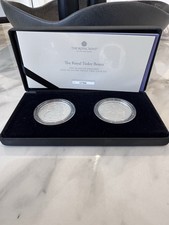 The Royal Tudor Beasts The Seymour Panther 2022 UK Silver Proof Two Coin Set COA